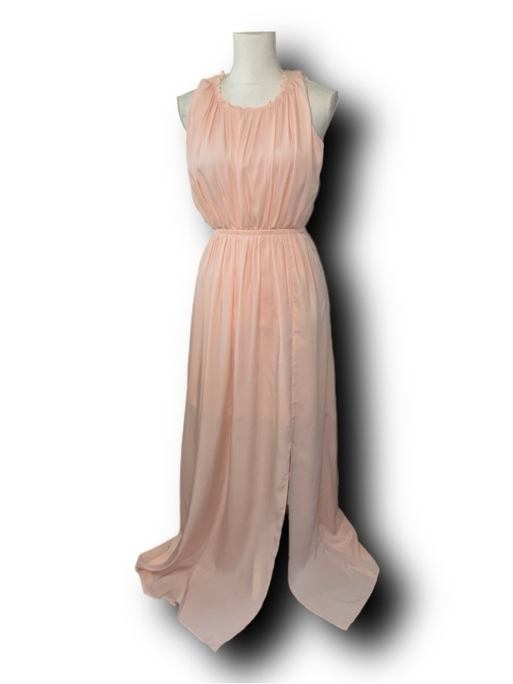 NWT Chelsea Flower Blush Pink Maxi Dress